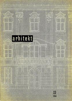 Arhitekt 23 1958